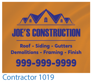 Custom T-shirts Contractor Design 1019