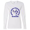 Gildan Missy Fit Long Sleeve T-shirt Thumbnail