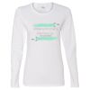 Gildan Missy Fit Long Sleeve T-shirt Thumbnail