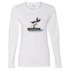 Gildan Missy Fit Long Sleeve T-shirt Thumbnail