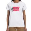 Gildan 100% Cotton Ladies Tee Thumbnail